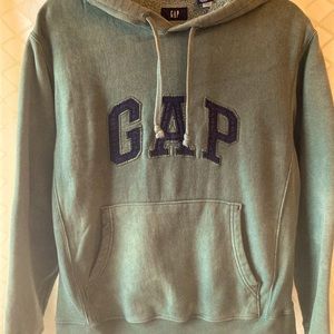 Vintage GAP hoodie, green, XS